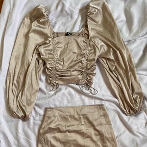 FASHION NOVA SKIRT SET